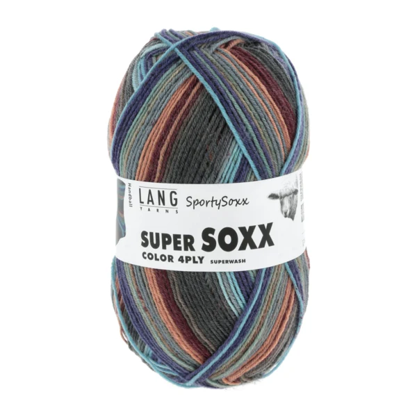 Lang Yarns Super Soxx Color 4-ply